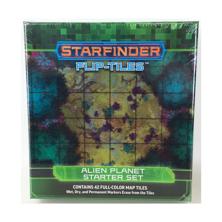 Бокс-сет Flip-Tiles - Alien Planet Starter Set (2nd Printing), Starfinder Campaign Setting - Flip-Mats & Map Folios
Бокс-сет Flip-Tiles - Alien Planet Starter Set (2nd Printing), Starfinder Campaign Setting - Flip-Mats & Map Folios