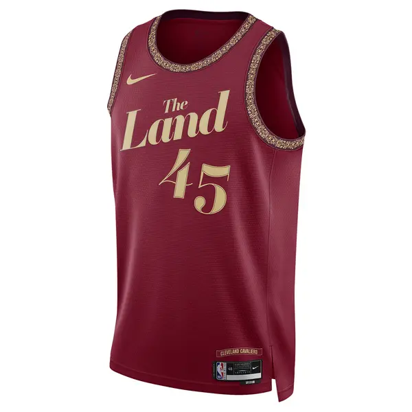 Майка Nike Dri-FIT NBA Swingman Jersey 2023/24 City Edition 'Cleveland Cavaliers Donovan Mitchell', цвет team crimson
Майка Nike Dri-FIT NBA Swingman Jersey 2023/24 City Edition 'Cleveland Cavaliers Donovan Mitchell', цвет team crimson