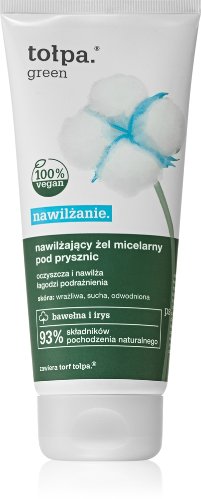 Зеленый увлажняющий мицеллярный гель для душа с увлажняющим эффектом Tołpa, 200 мл
Зеленый увлажняющий мицеллярный гель для душа с увлажняющим эффектом Tołpa, 200 мл
