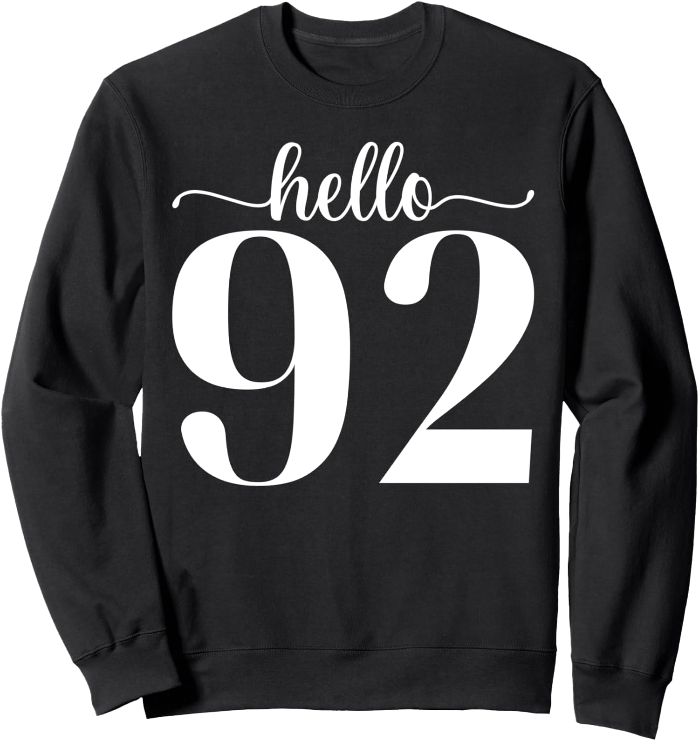 Привет, 92 года! Толстовка в честь 92-летия Hello 92 Years Birthday 92 Years Celebration, черный
Привет, 92 года! Толстовка в честь 92-летия Hello 92 Years Birthday 92 Years Celebration, черный