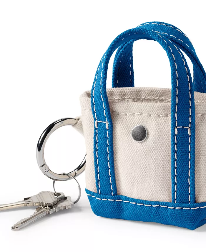 Мини-сумка-тоут из холста с подвеской Lands' End, синий
Мини-сумка-тоут из холста с подвеской Lands' End, синий
