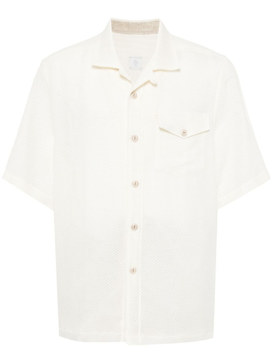 Ажурная рубашка с короткими рукавами Eleventy, белый
Ажурная рубашка с короткими рукавами Eleventy, белый