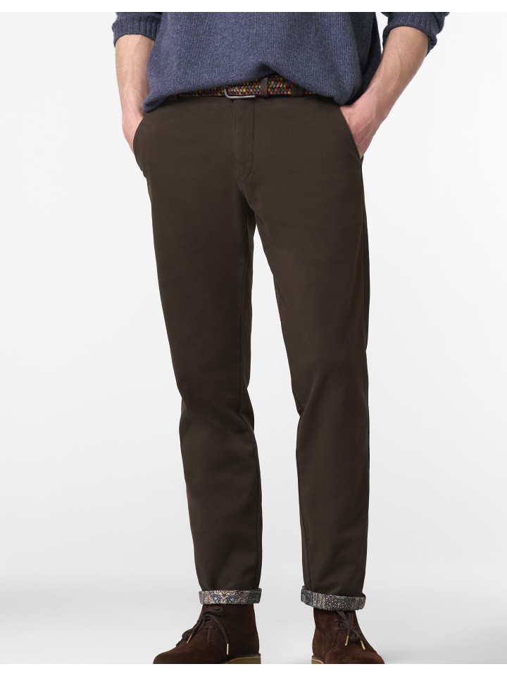 Брюки чинос Meyer, темно-коричневый 
Брюки чинос Meyer, темно-коричневый