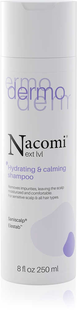 Увлажняющий и успокаивающий шампунь нового уровня для дермо-успокаивающего ухода Nacomi, 250 мл
Увлажняющий и успокаивающий шампунь нового уровня для дермо-успокаивающего ухода Nacomi, 250 мл