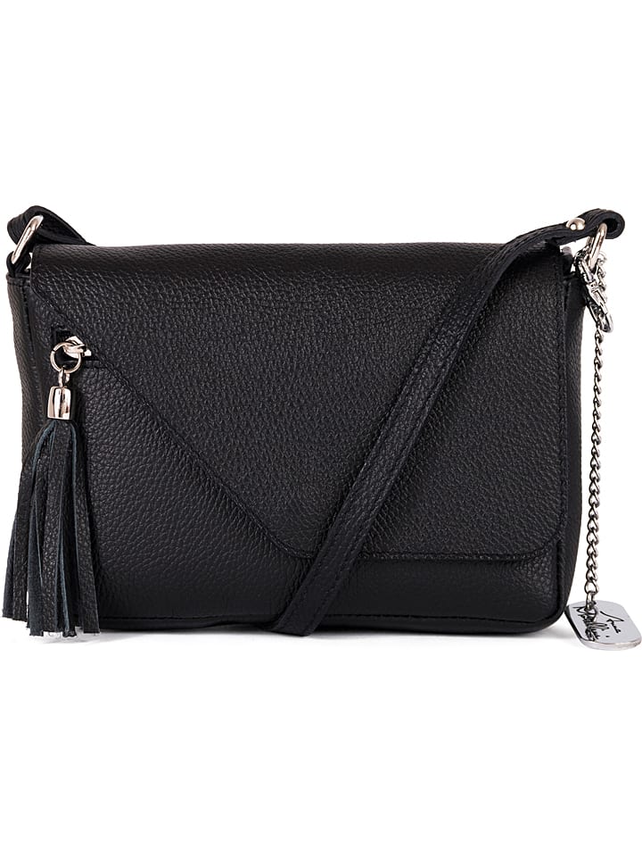 Anna Morellini Кожаная сумка через плечо "Lola" черного цвета - (Ш)24 x (В)18 x (Г)6 см
Anna Morellini Кожаная сумка через плечо "Lola" черного цвета - (Ш)24 x (В)18 x (Г)6 см