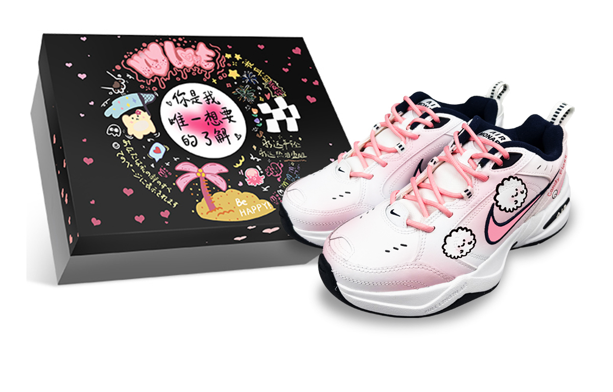 Air Monarch 4 Leather, Textile Slip Resistant Low top Chunky Sneakers Unisex Nike, розовый белый
Air Monarch 4 Leather, Textile Slip Resistant Low top Chunky Sneakers Unisex Nike, розовый белый