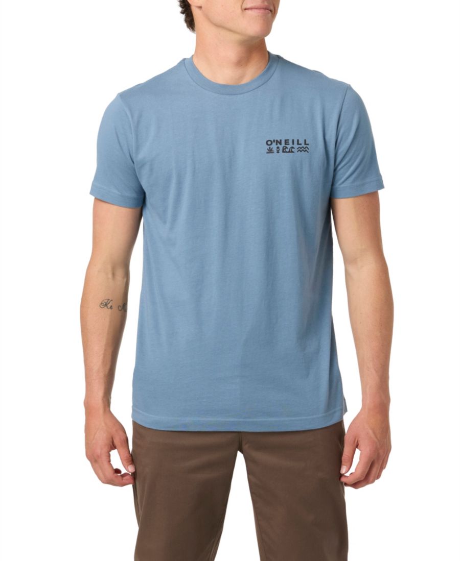 Мужская футболка с коротким рукавом Glyphs O'Neill, Blue mirage, Синий, Мужская футболка с коротким рукавом Glyphs O'Neill, Blue mirage
Мужская футболка с коротким рукавом Glyphs O'Neill, Blue mirage, Синий, Мужская футболка с коротким рукавом Glyphs O'Neill, Blue mirage