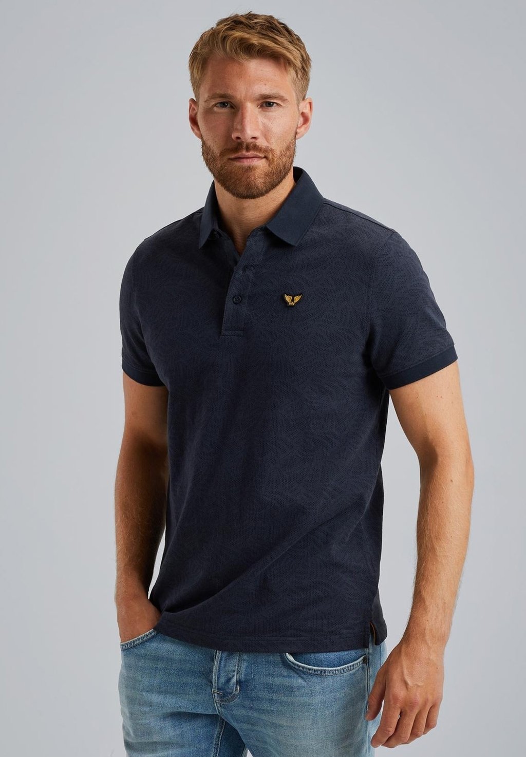 Поло JACQUARD PATTERN PME Legend, синий
Поло JACQUARD PATTERN PME Legend, синий