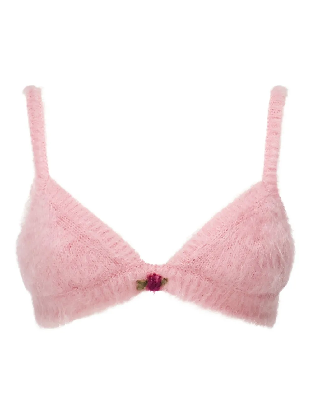 Вышитый топ Alessandra Rich, розовый 
Вышитый топ Alessandra Rich, розовый