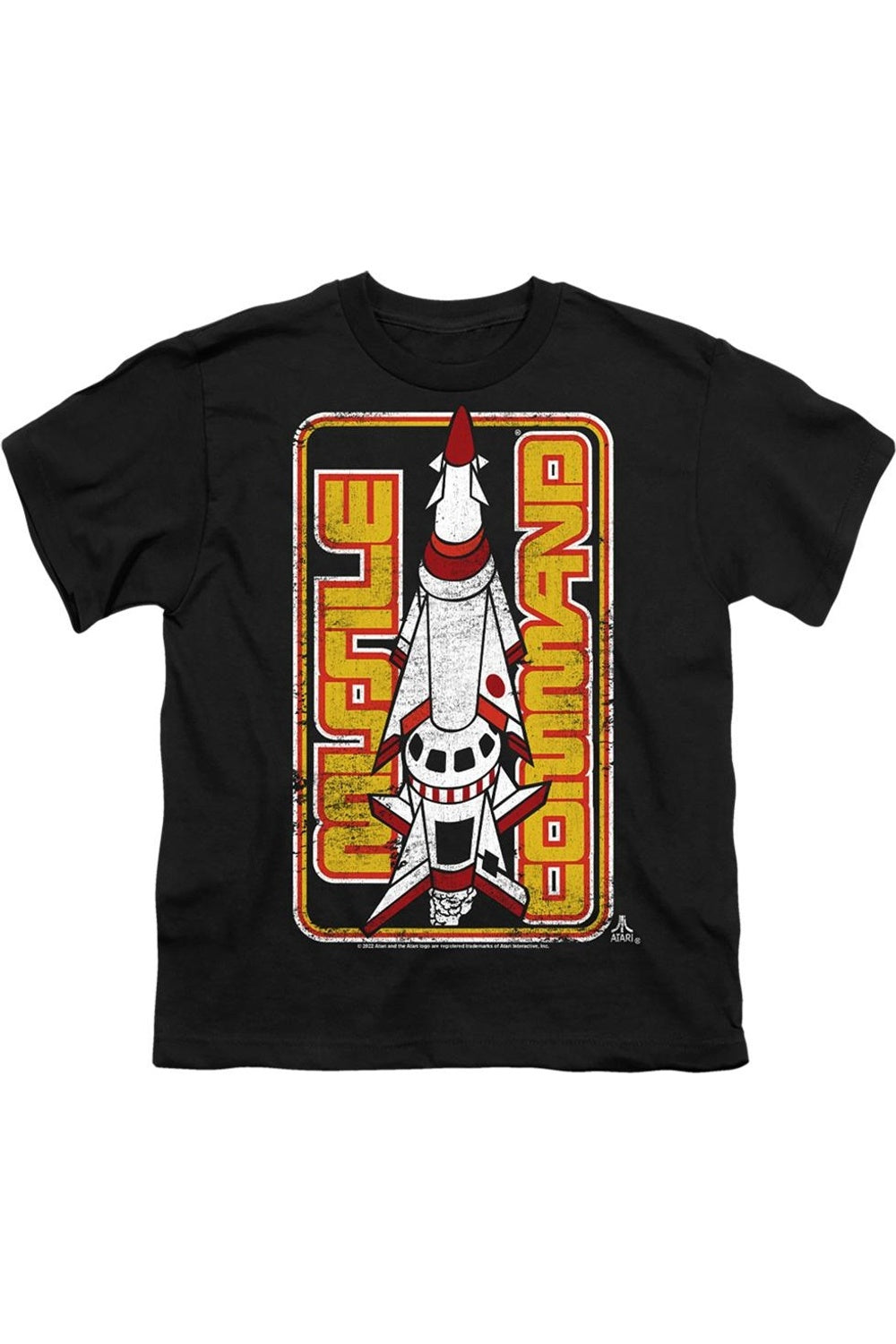 Футболка Atari Missile с коротким рукавом для детей Gildan, черный
Футболка Atari Missile с коротким рукавом для детей Gildan, черный