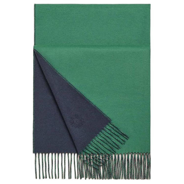 Шерстяной вязаный шарф мужской зеленый/бежевый HERMES
Шерстяной вязаный шарф мужской зеленый/бежевый HERMES