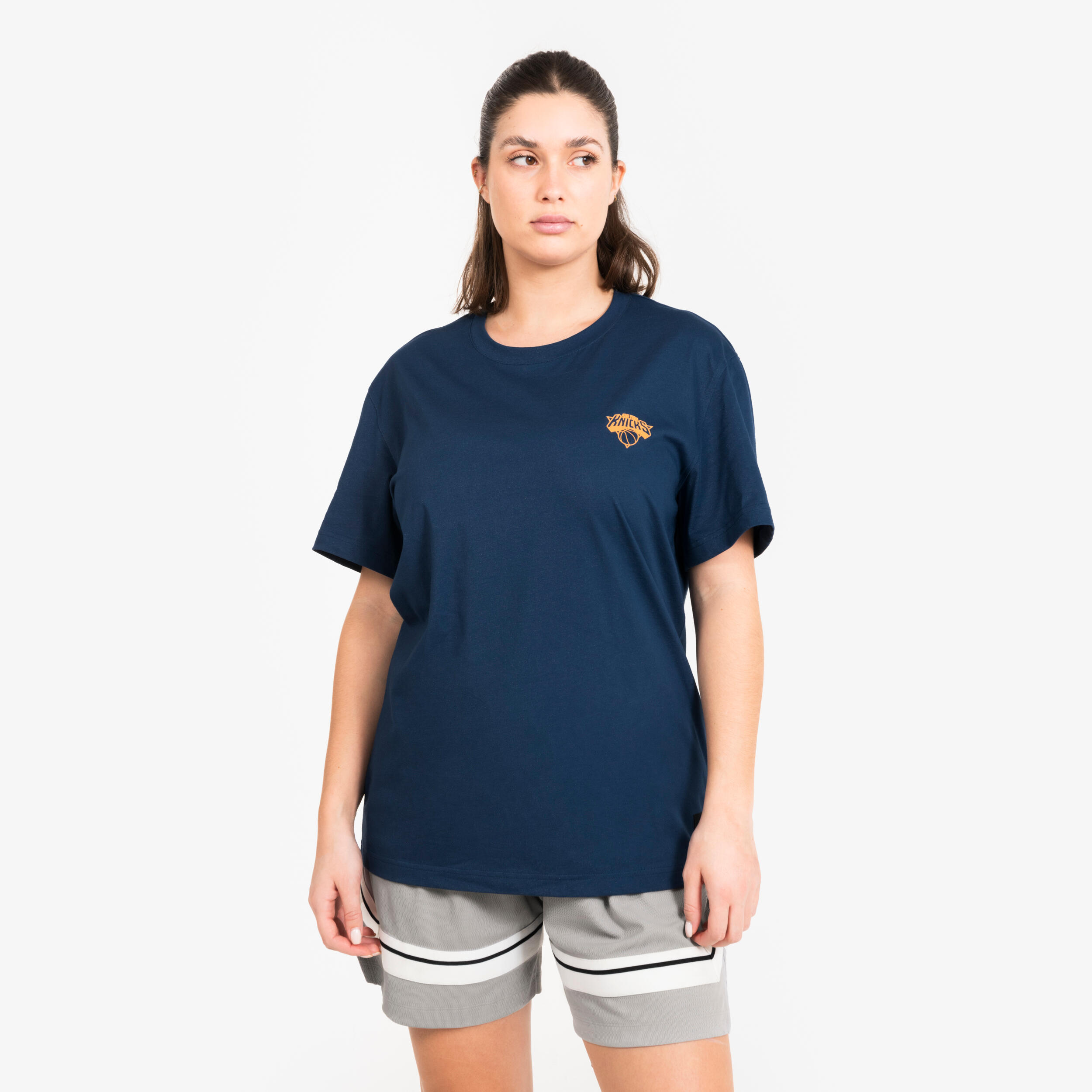 Мужская баскетбольная футболка Tarmak NBA 900 Knicks Midnight Blue
Мужская баскетбольная футболка Tarmak NBA 900 Knicks Midnight Blue