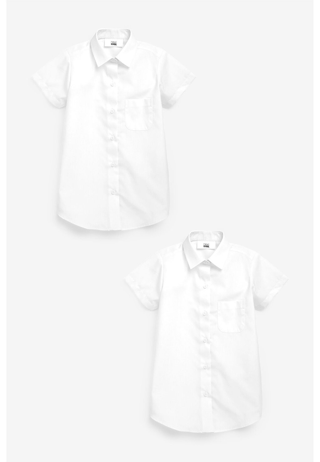 Блузка-рубашка 2 PACK SHORT SLEEVE Next, цвет white (458579)
Блузка-рубашка 2 PACK SHORT SLEEVE Next, цвет white (458579)