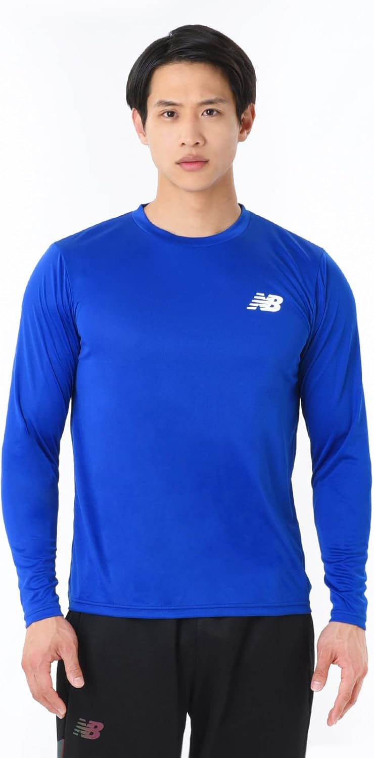 Мужская футбольная тренировочная футболка New Balance AMT45402 с длинным рукавом, быстросохнущая, дышащая, синий
Мужская футбольная тренировочная футболка New Balance AMT45402 с длинным рукавом, быстросохнущая, дышащая, синий