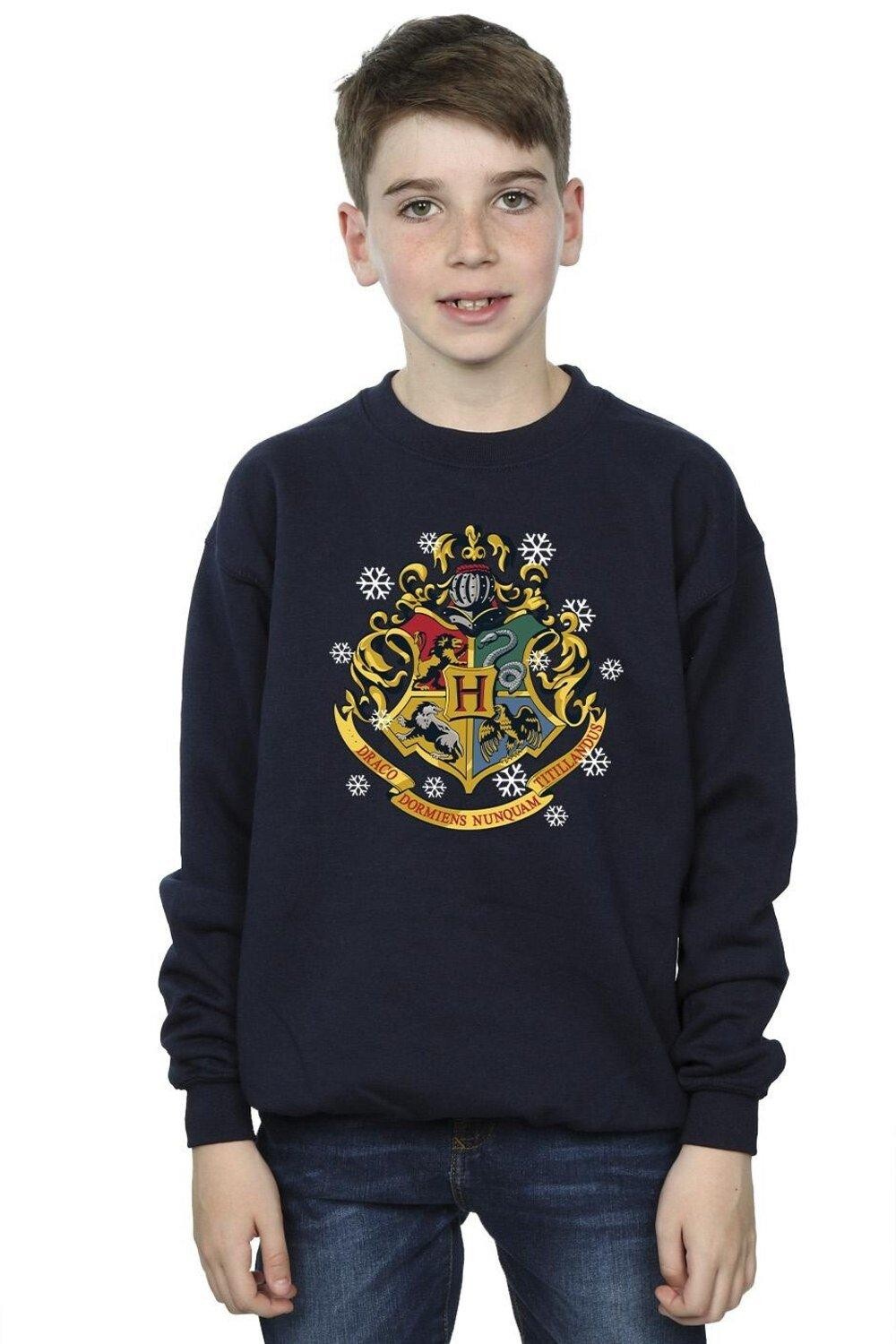 Толстовка с рождественским гербом Harry Potter, темно-синий
Толстовка с рождественским гербом Harry Potter, темно-синий