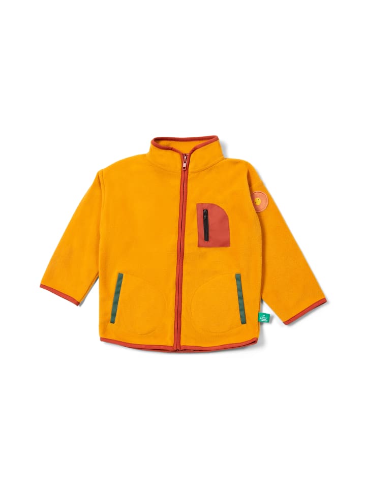 Куртка из переработанного флиса с застежкой-молнией золотого цвета Little Green Radicals
Куртка из переработанного флиса с застежкой-молнией золотого цвета Little Green Radicals