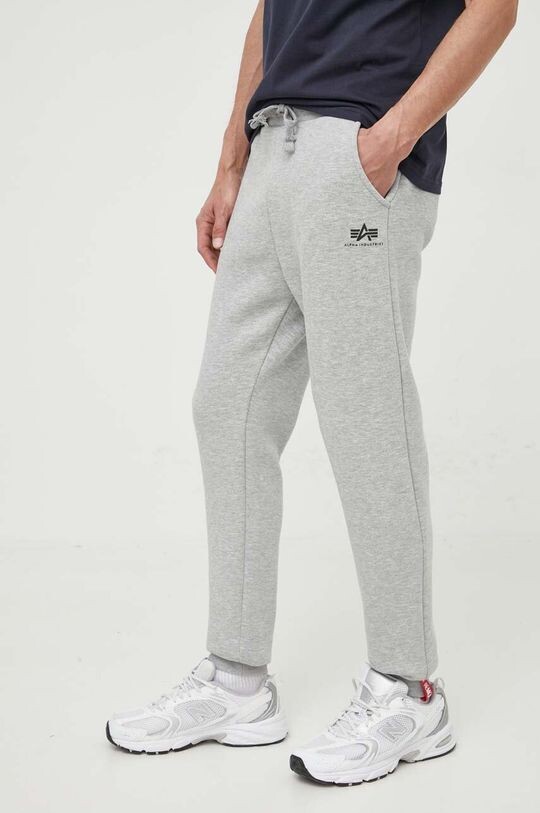 Спортивные брюки Basic Jogger SL Alpha Industries, серый 
Спортивные брюки Basic Jogger SL Alpha Industries, серый