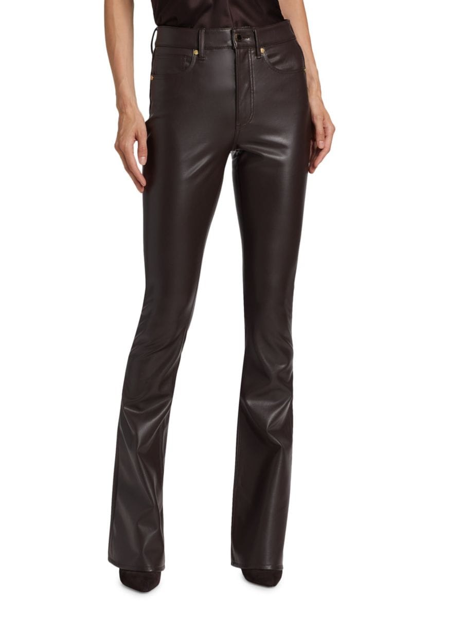 Расклешенные джинсы Beverly из искусственной кожи с высокой талией Veronica Beard, цвет Dark Chocolate
Расклешенные джинсы Beverly из искусственной кожи с высокой талией Veronica Beard, цвет Dark Chocolate