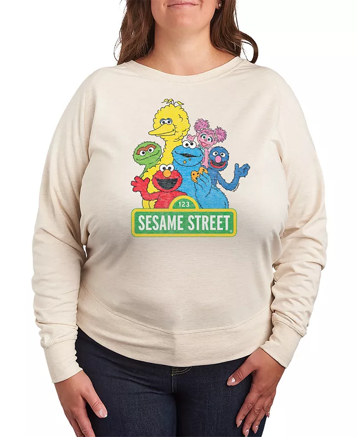 Футболка-пуловер с принтом группы «Улица Сезам» больших размеров Hybrid Apparel, белый
Футболка-пуловер с принтом группы «Улица Сезам» больших размеров Hybrid Apparel, белый