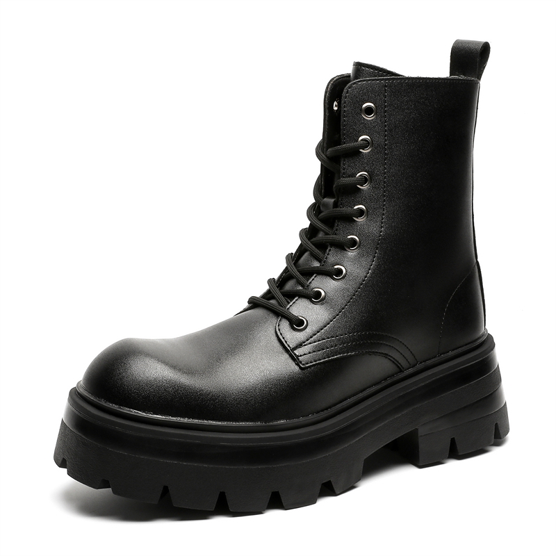 V ZERO FIVE Короткие полусапоги Мартин высотой 6 см унисекс черные 7368 на флисовой подкладке мужские, цвет Black 7368 Fleece-Lined (Men's)
V ZERO FIVE Короткие полусапоги Мартин высотой 6 см унисекс черные 7368 на флисовой подкладке мужские, цвет Black 7368 Fleece-Lined (Men's)