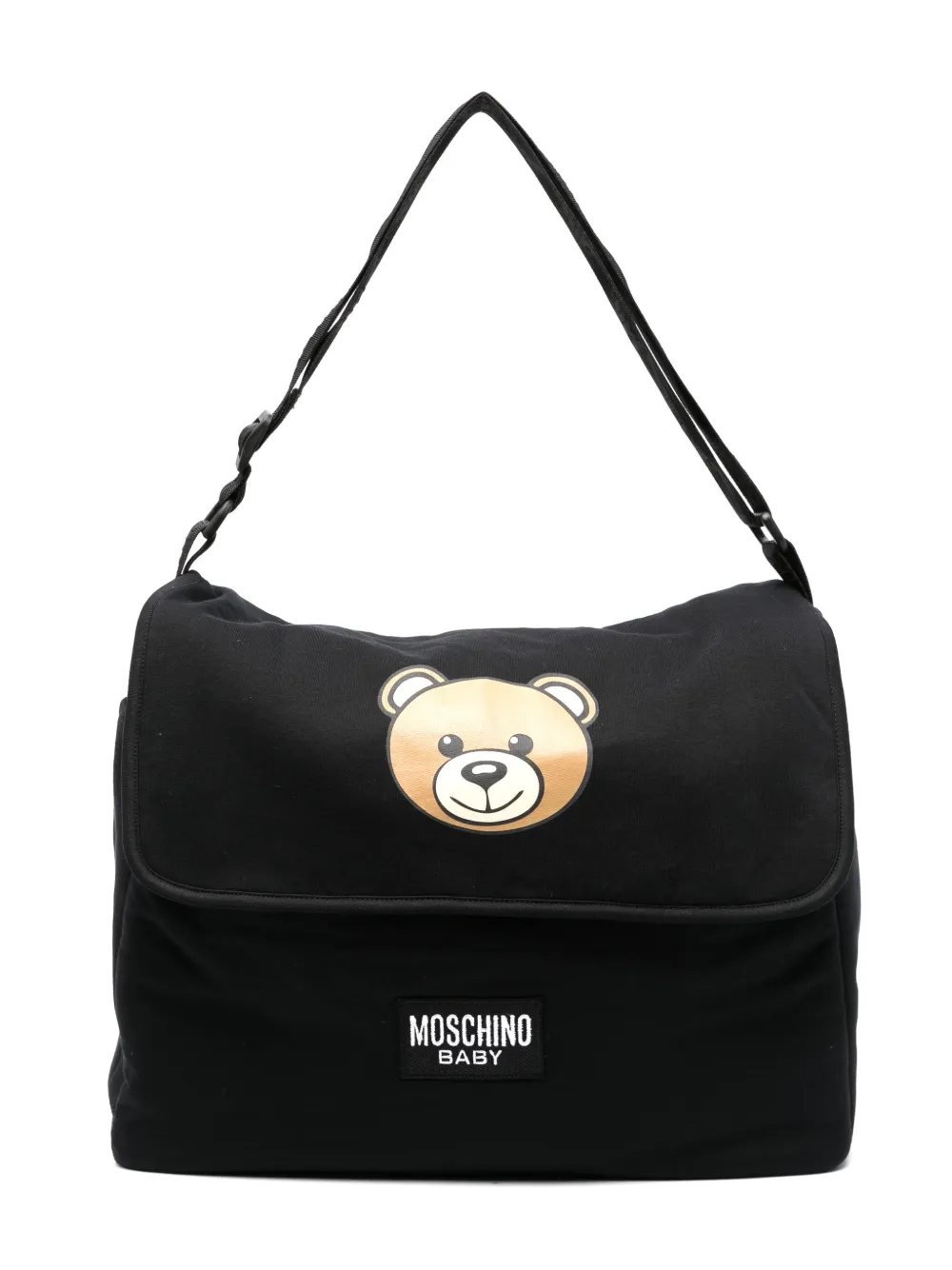 Пеленальная сумка Teddy Bear Moschino Kids, черный
Пеленальная сумка Teddy Bear Moschino Kids, черный