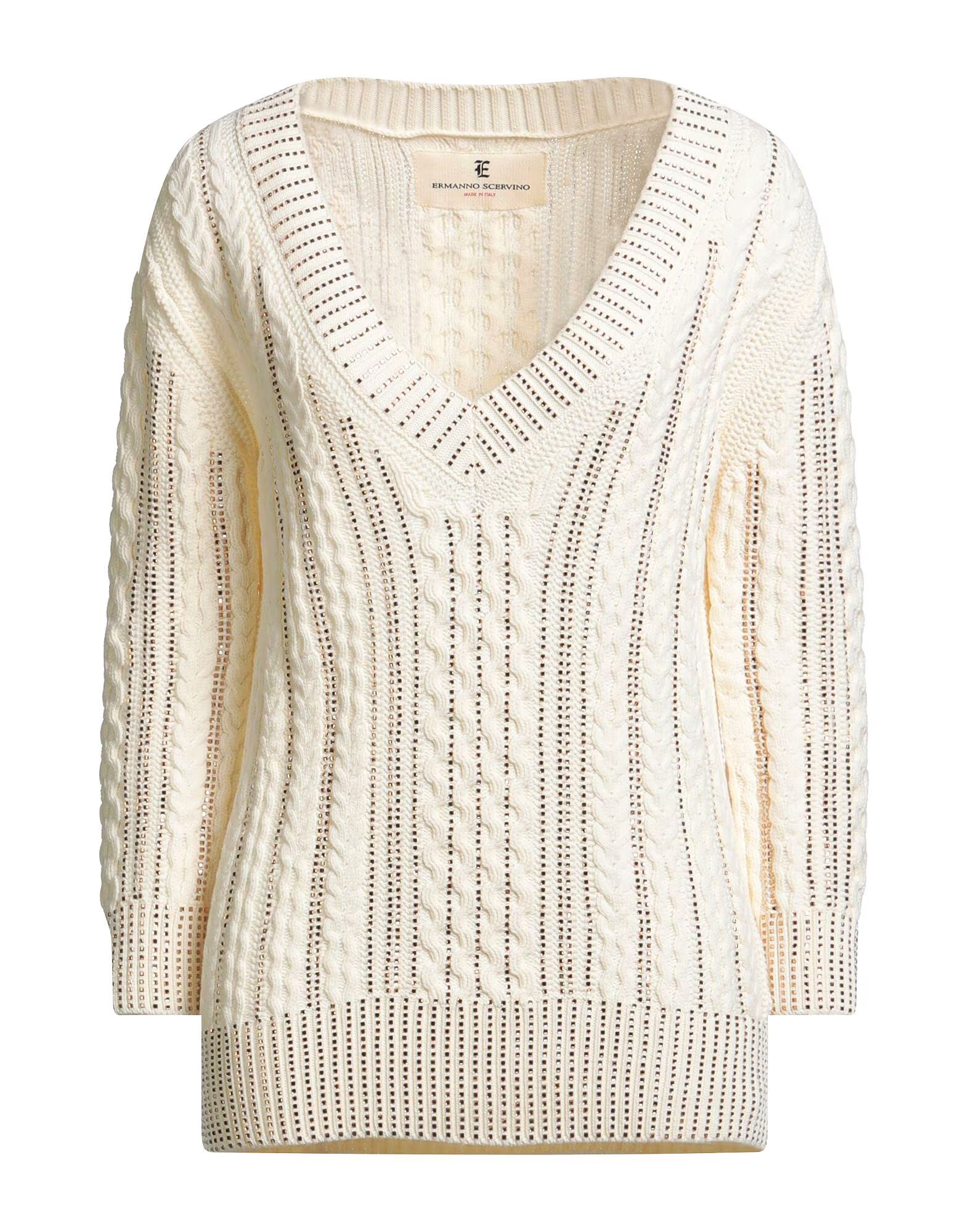 Свитер Ermanno Scervino, кремовый
Свитер Ermanno Scervino, кремовый