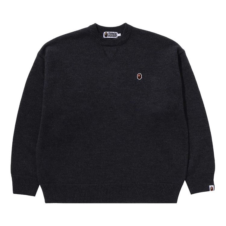 Свитер BAPE One Point Relaxed Fit Sweater, Charcoal
Свитер BAPE One Point Relaxed Fit Sweater, Charcoal