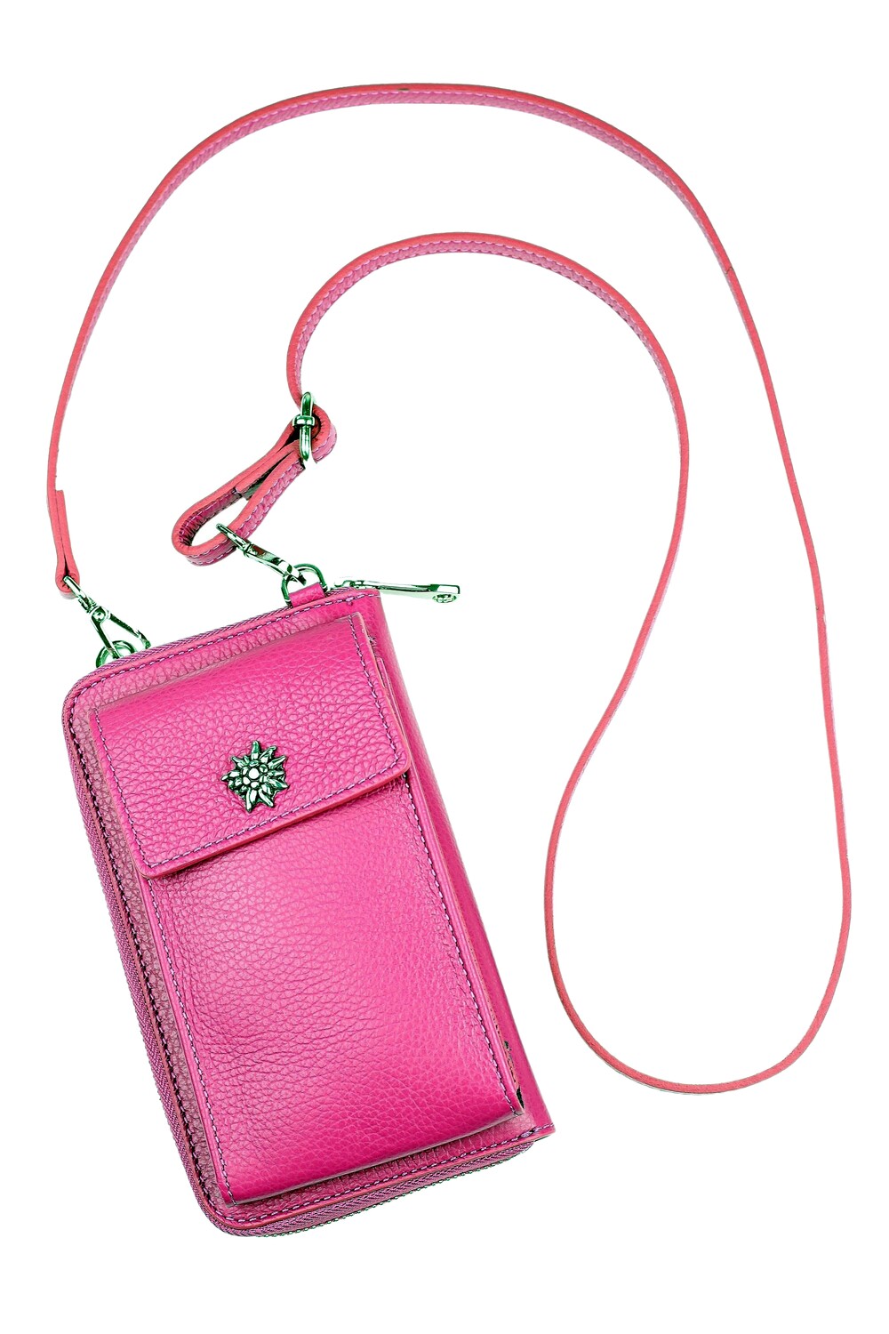 Сумка через плечо Allgäu Rebell Leder Handytasche Alpin, розовый
Сумка через плечо Allgäu Rebell Leder Handytasche Alpin, розовый