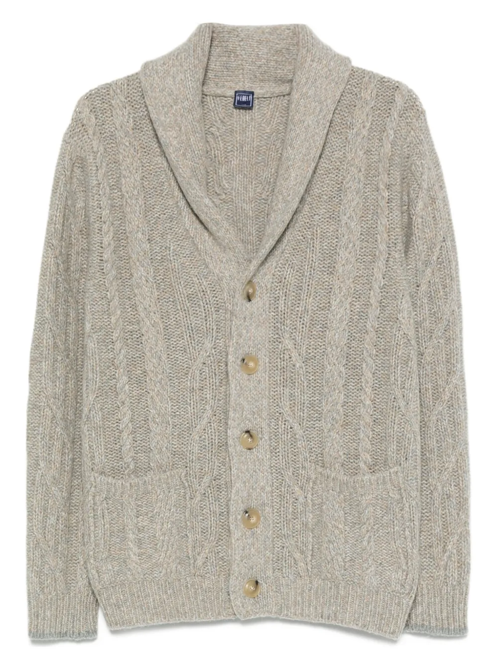 Кардиган фактурной вязки Fedeli, серый
Кардиган фактурной вязки Fedeli, серый
