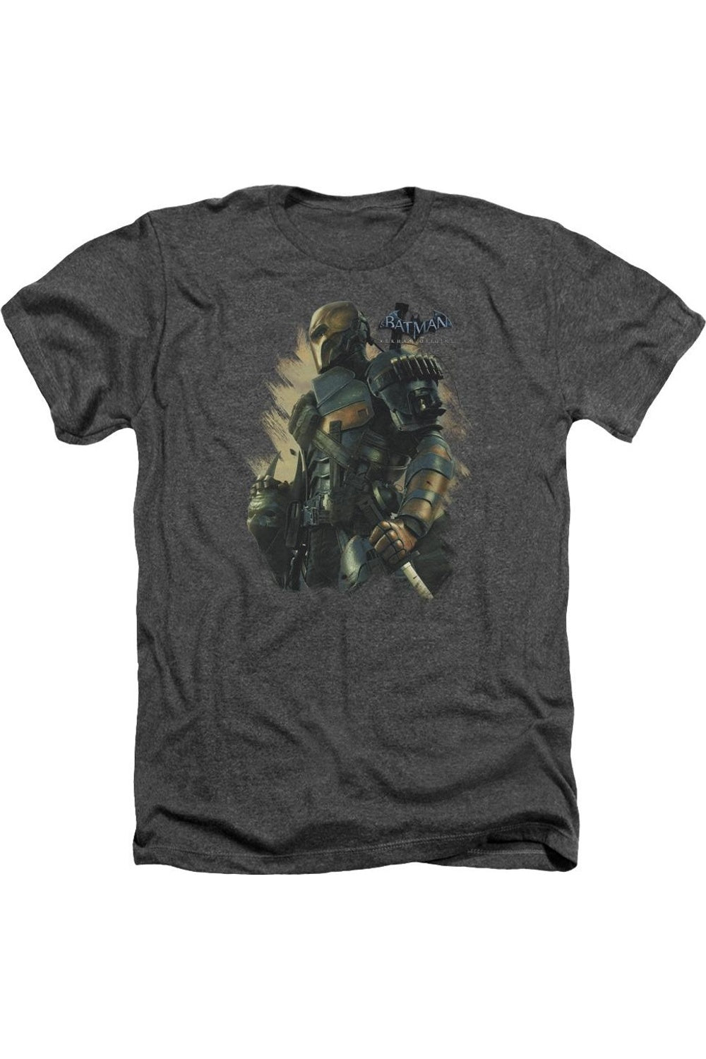 Футболка / футболка Batman Arkham Origins Deathstroke для взрослых Heather Gildan, цвет charcoal
Футболка / футболка Batman Arkham Origins Deathstroke для взрослых Heather Gildan, цвет charcoal