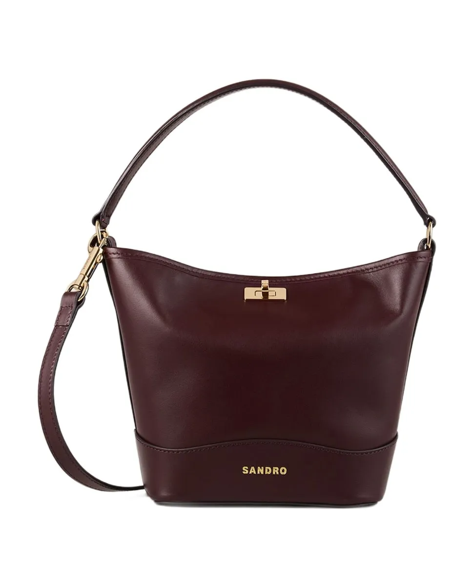 Сумка Tangoso из кожи с несколькими отделениями Sandro, бордовый
Сумка Tangoso из кожи с несколькими отделениями Sandro, бордовый