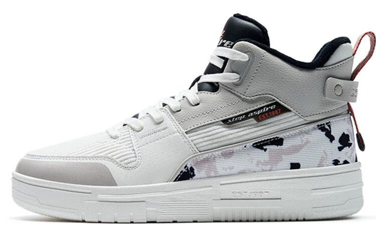 Обувь для скейтбординга Мужская с высоким верхом Белый/Серый Xtep
Обувь для скейтбординга Мужская с высоким верхом Белый/Серый Xtep