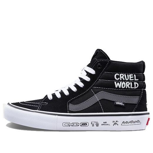 Кроссовки cult x sk8-hi pro 'cruel world' Vans, черный
Кроссовки cult x sk8-hi pro 'cruel world' Vans, черный