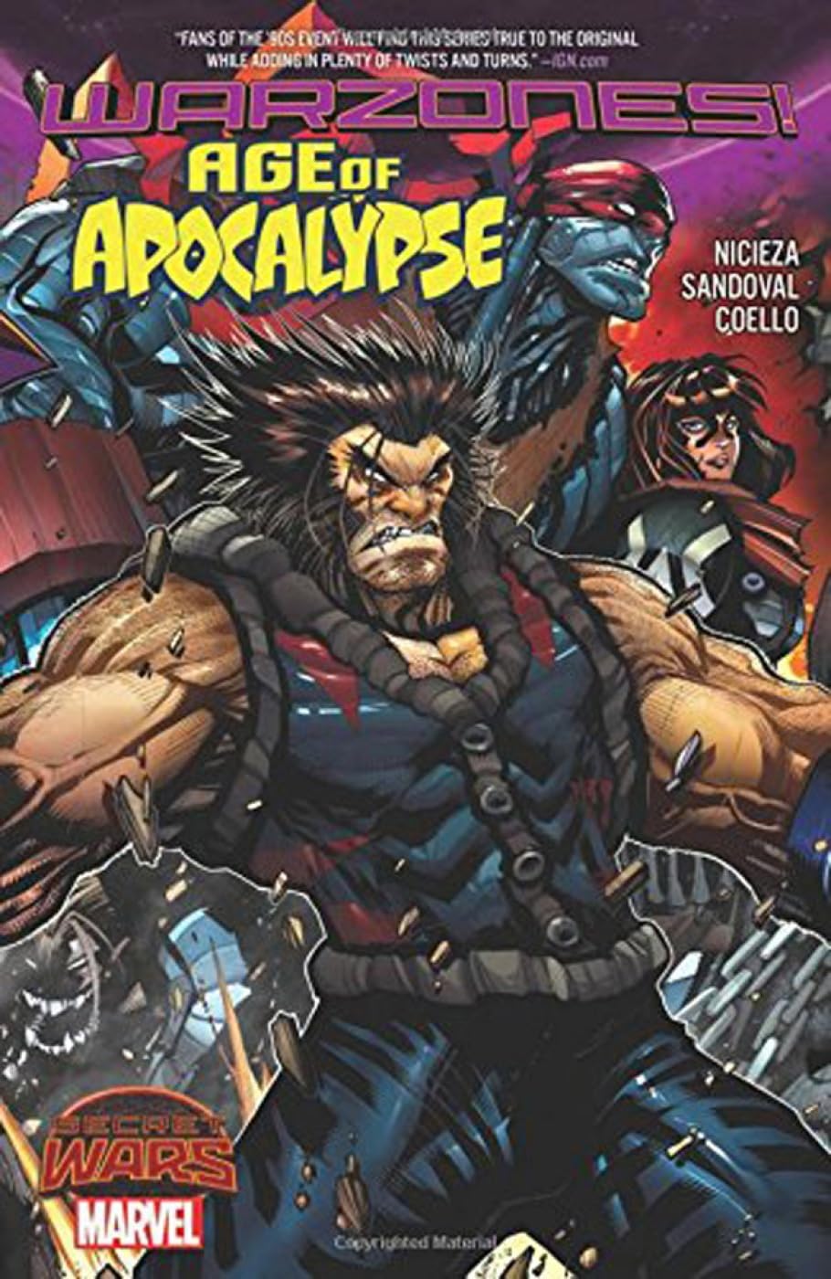 Age of Apocalypse: Warzones! (Marvel Enterprises)
Age of Apocalypse: Warzones! (Marvel Enterprises)