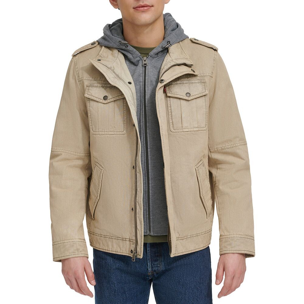 Мужская куртка дальнобойщика Levi's на хлопковой подкладке из шерпы, цвет Stone
Мужская куртка дальнобойщика Levi's на хлопковой подкладке из шерпы, цвет Stone