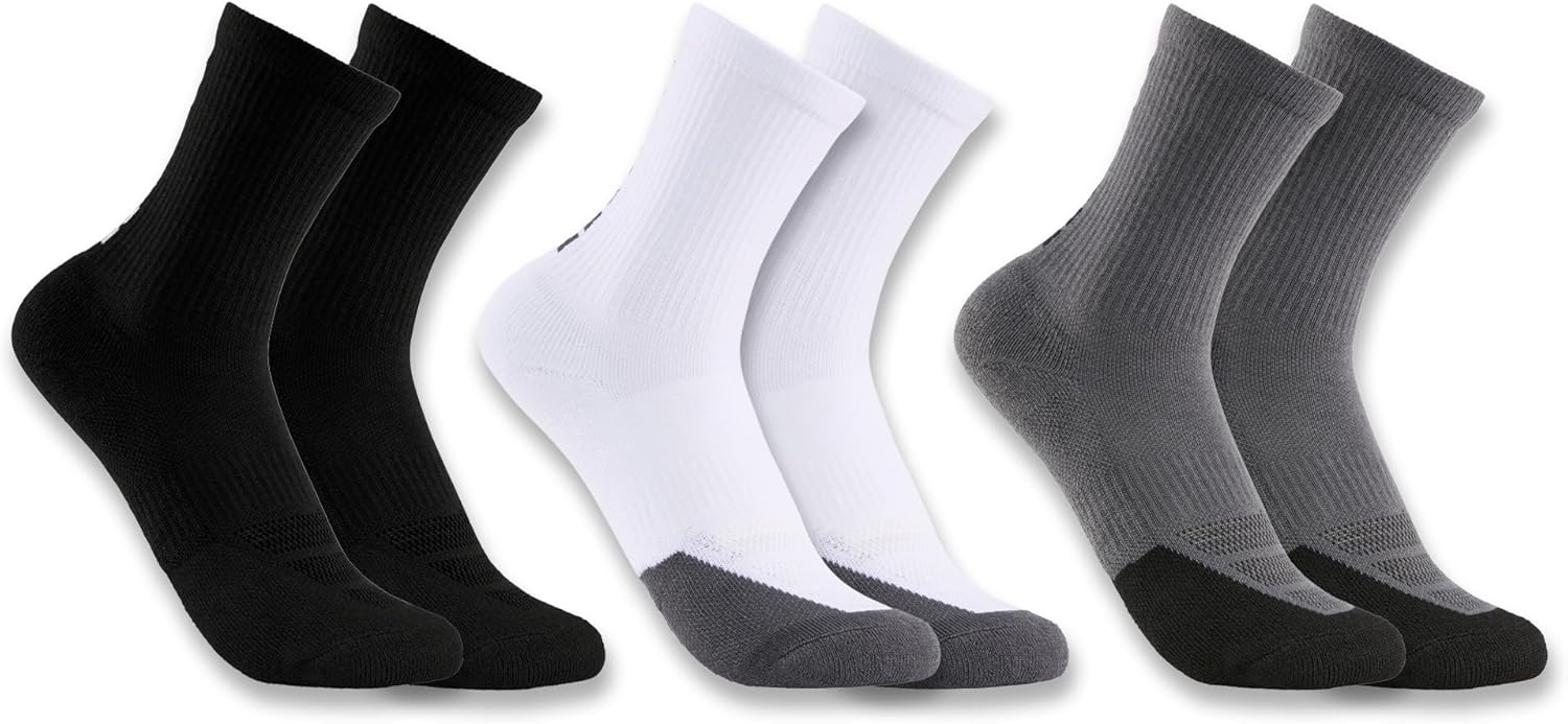 Носки Carhartt Unisex Force Midweight с логотипом Crew, 3 шт. в упаковке, Assorted 01
Носки Carhartt Unisex Force Midweight с логотипом Crew, 3 шт. в упаковке, Assorted 01