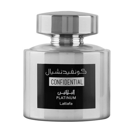 Парфюмированная вода Lattafa Confidential Platinum
Парфюмированная вода Lattafa Confidential Platinum