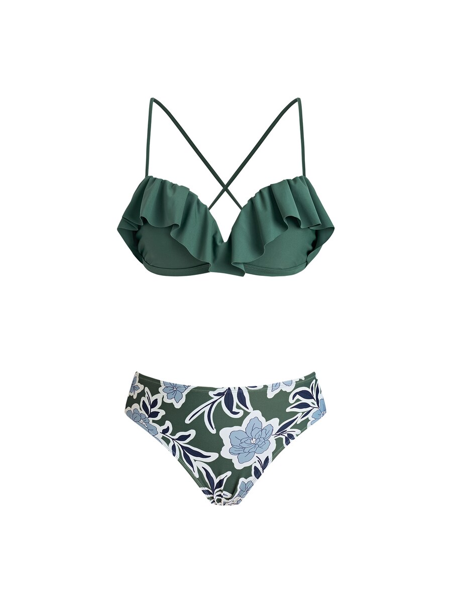 Бикини с пуш-апом Cupshe, зеленый
Бикини с пуш-апом Cupshe, зеленый
