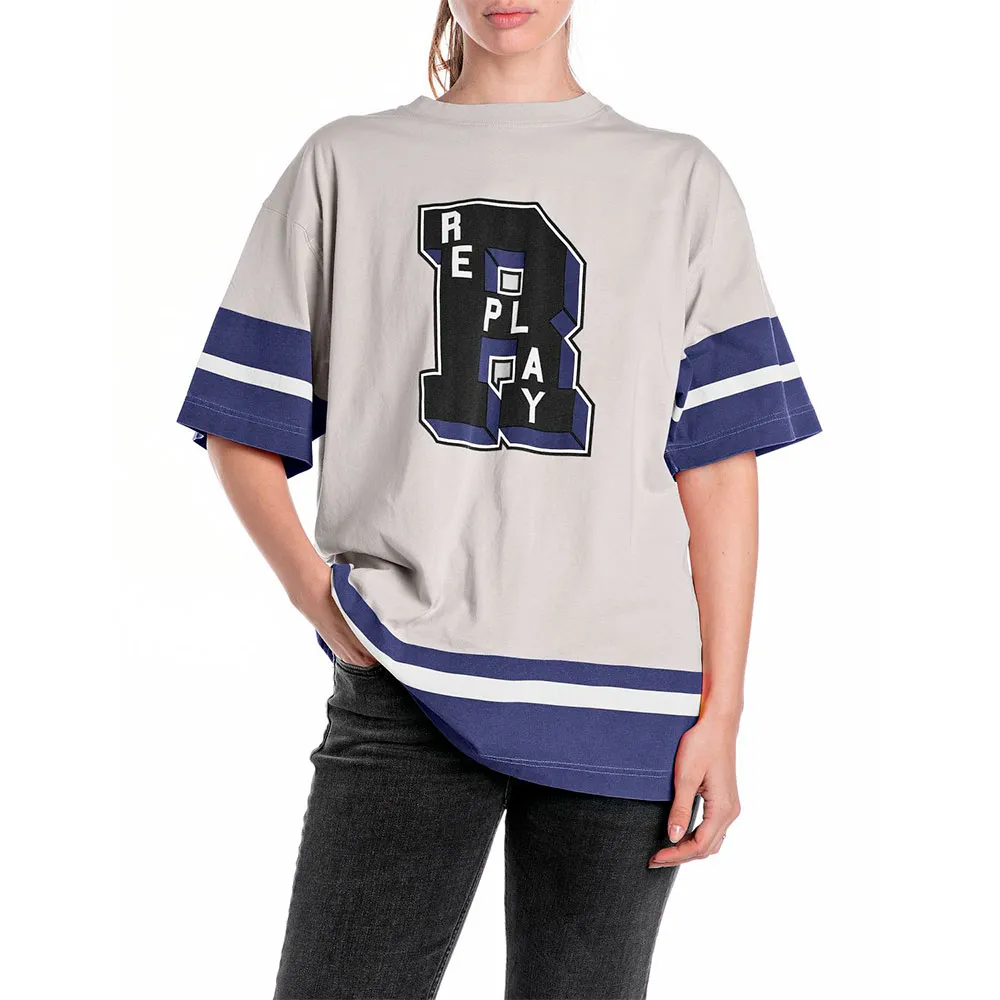 Футболка с коротким рукавом Replay W3399B.000.22658P, серый
Футболка с коротким рукавом Replay W3399B.000.22658P, серый