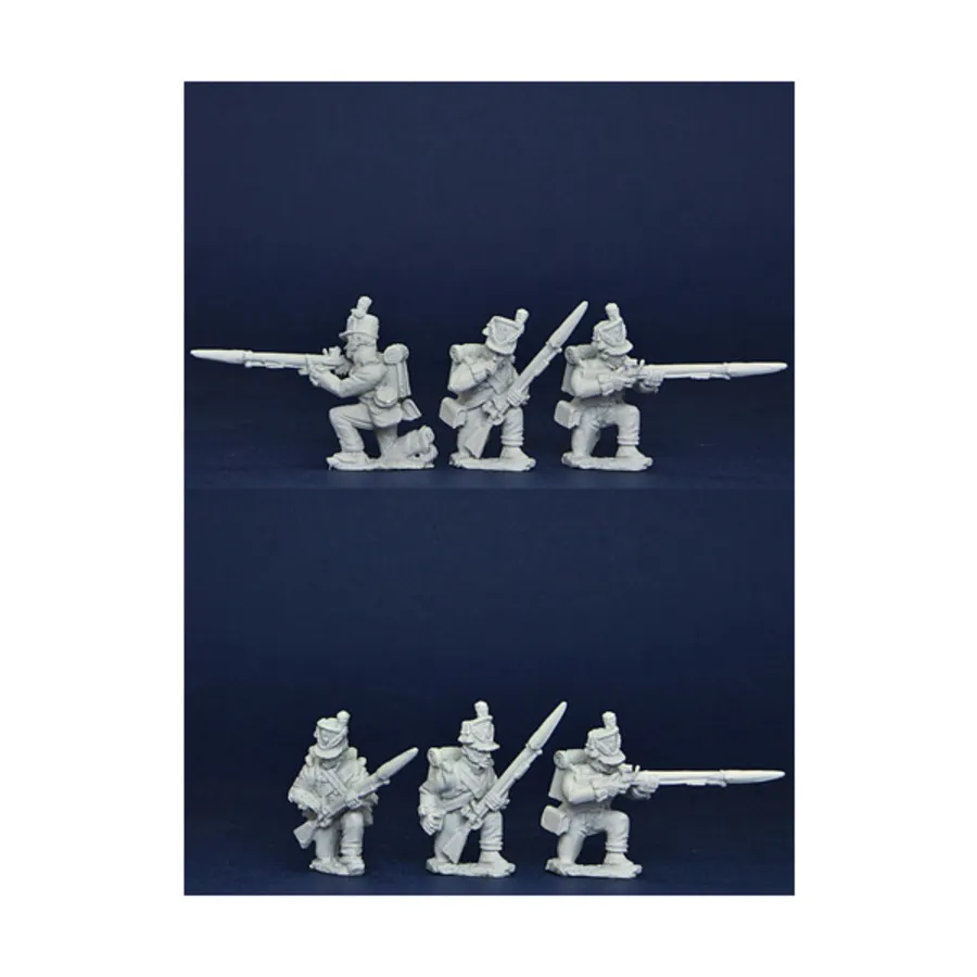 Смешанная рота Британского центра в Бельгийском Шако, на коленях, стрельба/зарядка, Napoleonics - British (28mm) (Front Rank Miniatures)
Смешанная рота Британского центра в Бельгийском Шако, на коленях, стрельба/зарядка, Napoleonics - British (28mm) (Front Rank Miniatures)