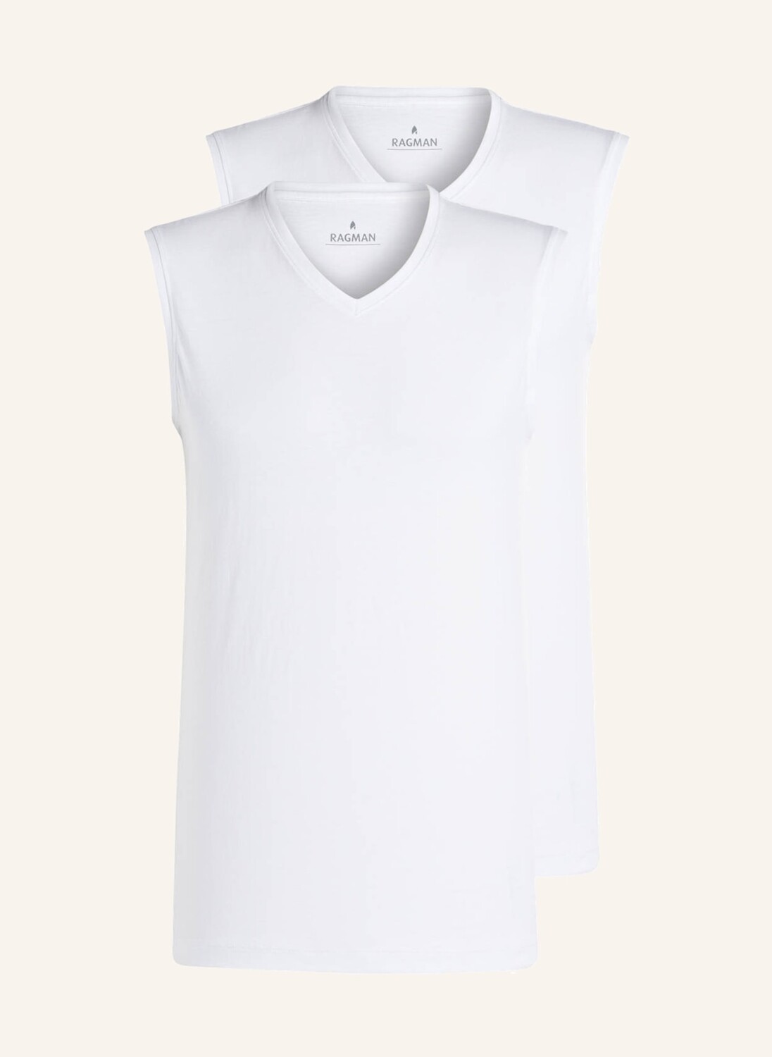 В упаковке 2 майки. Ragman, белый
В упаковке 2 майки. Ragman, белый