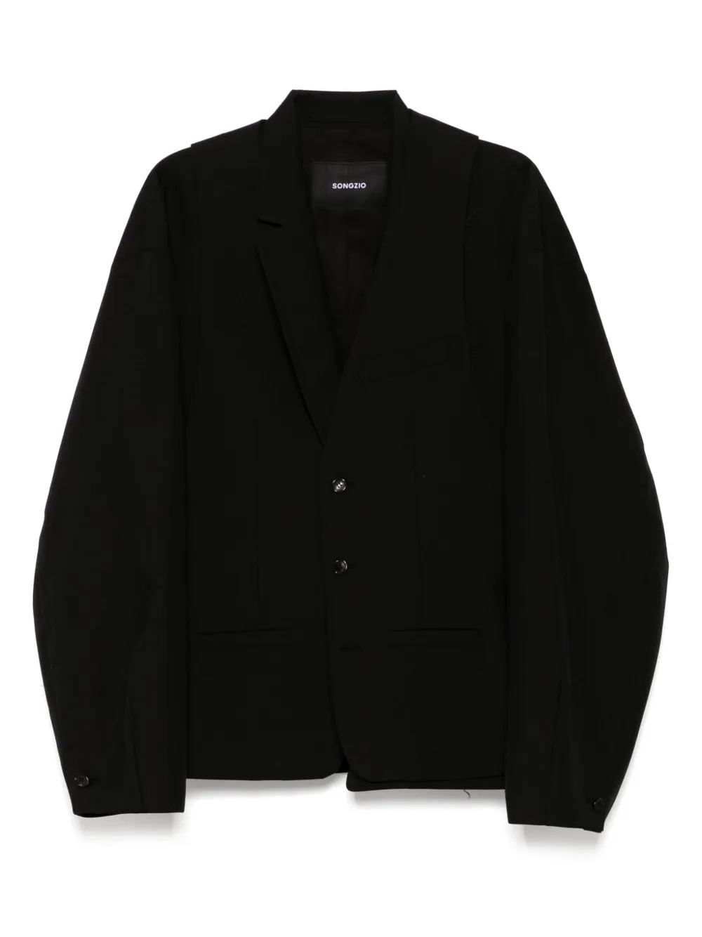 Жакет на пуговицах SONGZIO, черный
Жакет на пуговицах SONGZIO, черный