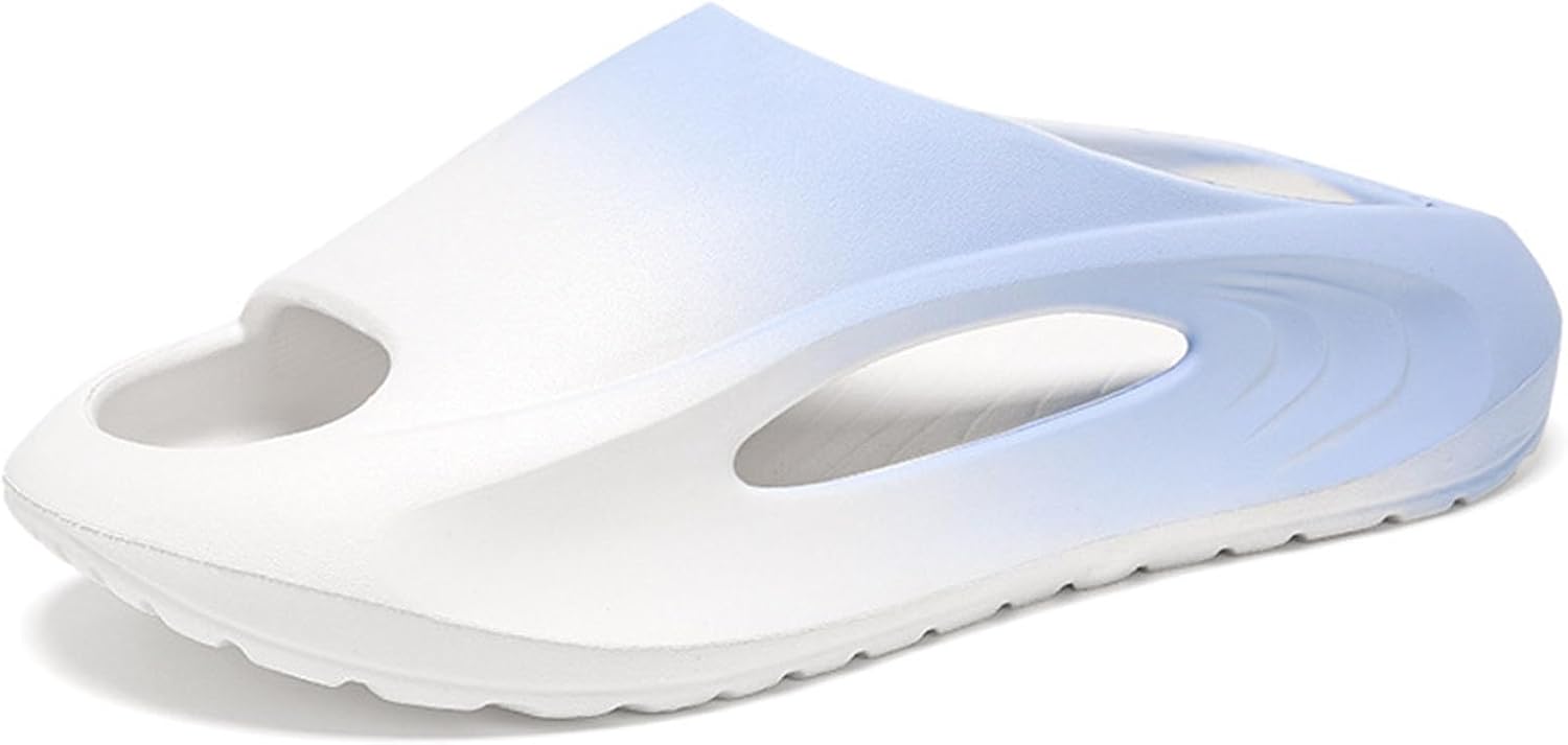 LNERIP Унисекс Шлепацы, супер мягкие, противоскользящие, с подушечками, для женщин и мужчин, с толстой подошвой, летние шлепанцы на платформе, повседневные пляжные сандалии, белый/синий
LNERIP Унисекс Шлепацы, супер мягкие, противоскользящие, с подушечками, для женщин и мужчин, с толстой подошвой, летние шлепанцы на платформе, повседневные пляжные сандалии, белый/синий