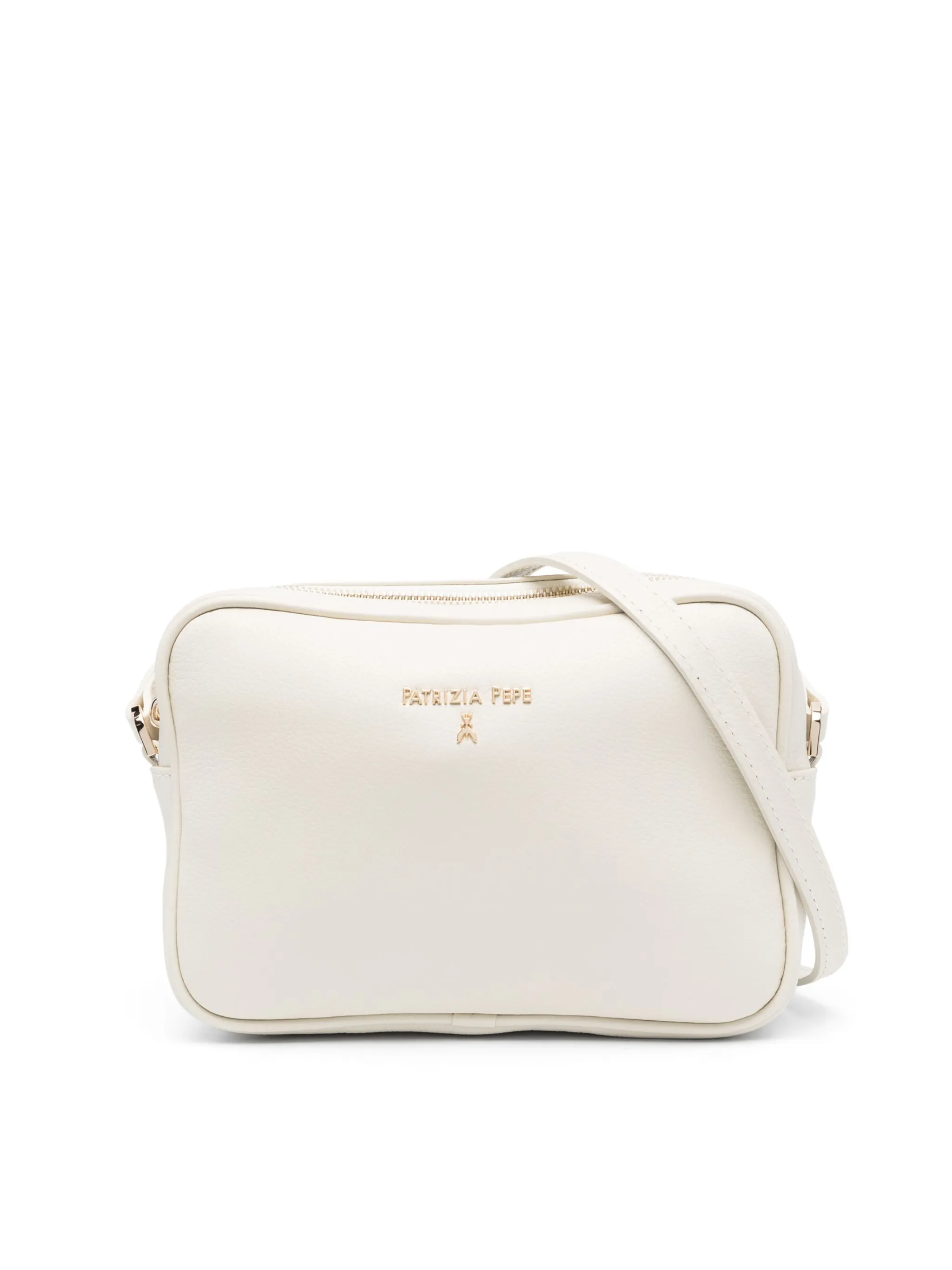 Сумка через плечо с логотипом Patrizia Pepe, кремовый
Сумка через плечо с логотипом Patrizia Pepe, кремовый