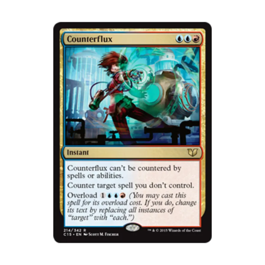 CCG Противоток (R), MTG - Commander 2015
CCG Противоток (R), MTG - Commander 2015