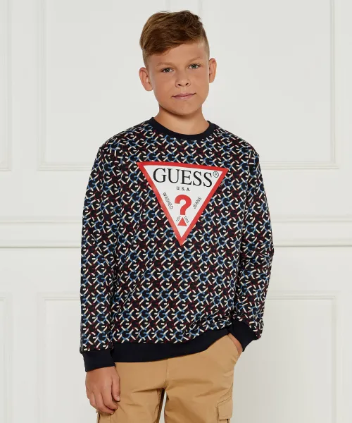 Толстовка Regular fit Guess, синий
Толстовка Regular fit Guess, синий