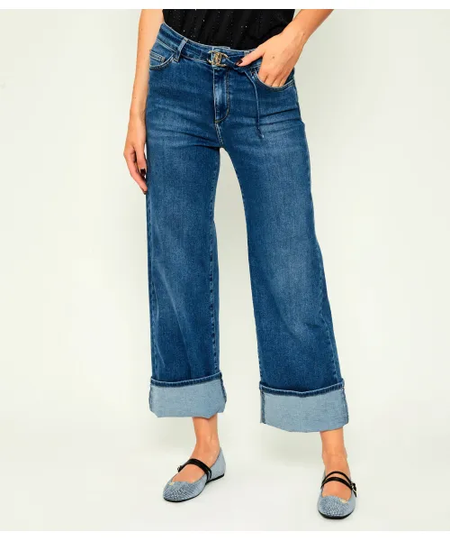 Джинсы b.up хорошие укороченные h. Flare fit Liu Jo, синий
Джинсы b.up хорошие укороченные h. Flare fit Liu Jo, синий