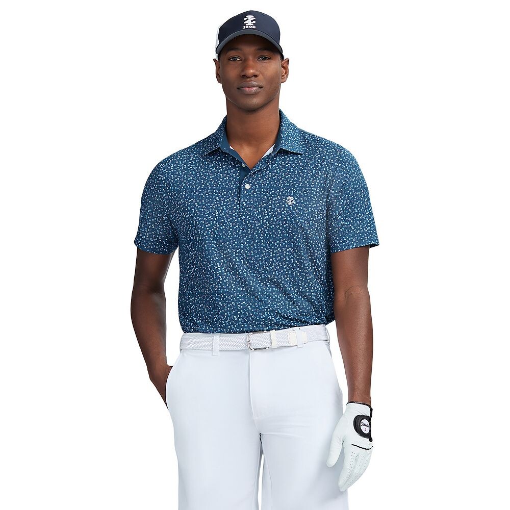 Мужская рубашка-поло с короткими рукавами для гольфа IZOD Swingflex Elite Golf, цвет Navy Flowers
Мужская рубашка-поло с короткими рукавами для гольфа IZOD Swingflex Elite Golf, цвет Navy Flowers
