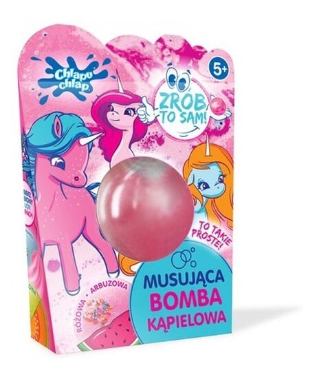 Шипучая бомбочка для ванны «Розовый арбуз», 1 шт. Chlapu Chlap
Шипучая бомбочка для ванны «Розовый арбуз», 1 шт. Chlapu Chlap