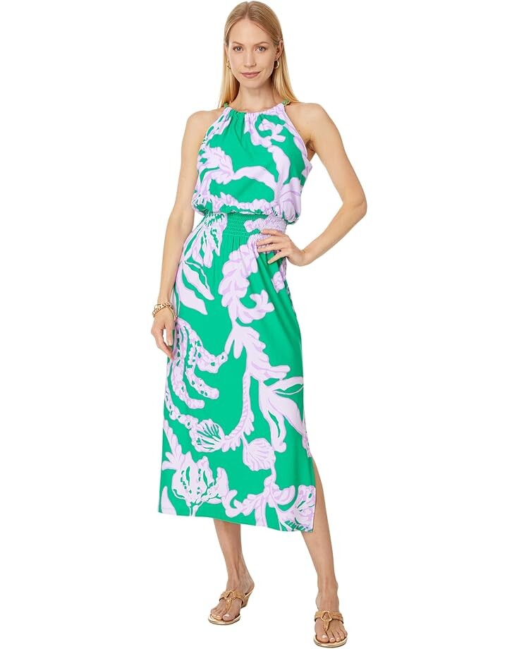 Платье Lilly Pulitzer Gracelyn Halter Midi Dres, цвет Brazilian Green Salty Sandbar Oversized Enigineered Knit Dress
Платье Lilly Pulitzer Gracelyn Halter Midi Dres, цвет Brazilian Green Salty Sandbar Oversized Enigineered Knit Dress